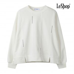 [르샵] 밑단 슬릿 라인 자수 티셔츠 (BPBTS005A)