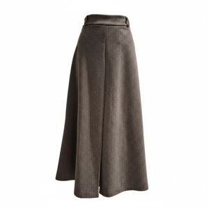 [에이비에프지]백밴딩 A라인 롱스커트 ADA1HS32A