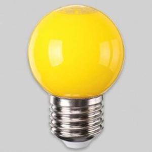 LED 인지구 칼라 전구 1W 옐로우 일광전구 부품 소모품 자재 파츠