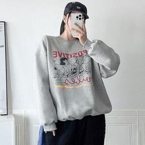 빅사이즈 501 패밀리레터링박스맨투맨 DMAT645