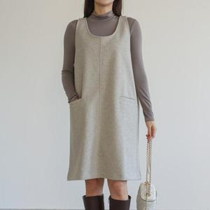 빅사이즈 501 러브유유넥조끼원피스 DLYT692