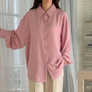 빅사이즈 502 폴링스프링카라블라우스 DBNT786