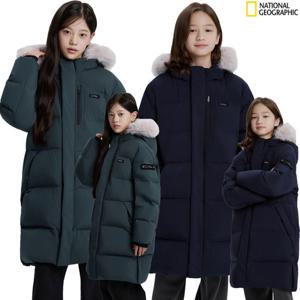 내셔널지오그래픽키즈 어드벤처 매너티 롱 덕 다운 점퍼 K254UDW230