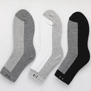 남성 케쥬얼 중목 양말 5개 W14773 학생양말 양말세트