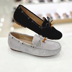 [탠디]스웨이드 리본비즈 플랫 컴포트로퍼 TDX25219WR5X2