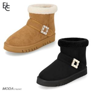 [엘칸토]경량 쿠션 퍼 기모 앵클 여성 부츠 2XWA75XI-GN