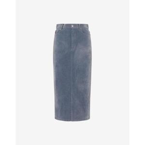 모스키노 롱 스커트 AEF252E 01155521AEF0322 Grey DOM