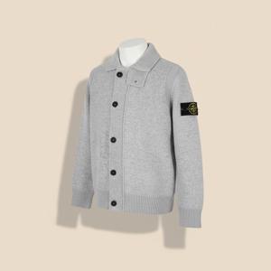 스톤아일랜드  스톤 키즈 와펜 패치 풀집업 가디건(그레이) K2S16 5100003 S00M1 V0M64