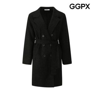 [지지피엑스]핸드메이드 모직 스트랩 더블 코트 GPACT003F