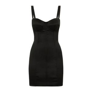 25 FW 돌체앤가바나 DNA 새틴 뷔스티에 미니 드레스 F6CLMTFURHM TP432429352