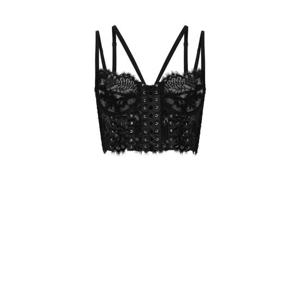 돌체앤가바나 레이스 디테일 멀티 스트랩 코르셋  O7D30TONM80
