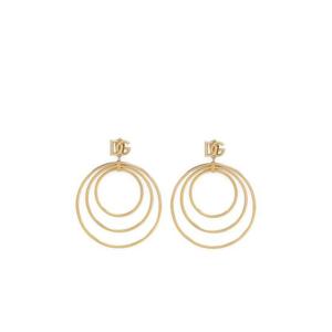 돌체앤가바나 DG 로고 참 멀티 후프 이어링 WEQ6M6W1111