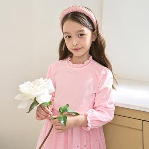 [로엠걸즈(아동)]벨로아 샤매칭 드레스 RGOW25W6P