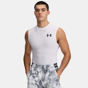 M 언더아머나시티 DQC 1390100-100 남성 HeatGear OG 컴프레션 슬리브리스