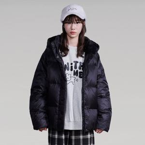 [에꼴리에] 여자 겨울신상 유광라글란푸퍼다운점퍼(25D1151)