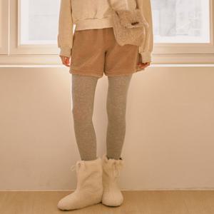 [포커스]밴딩 뽀글 3부 팬츠 PBBF5W1PT7121