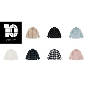 [탑텐키즈]MKF4TC3001 공용) 플러피플리스 집업