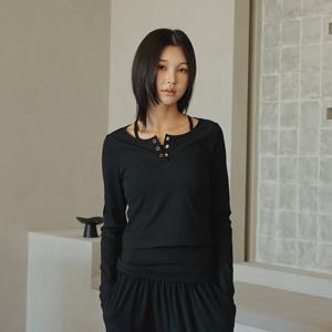 미니골지 스냅 긴팔 LNA3403