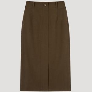 [리스트]단추 포인트 라인 스커트(TWWSKO82010)