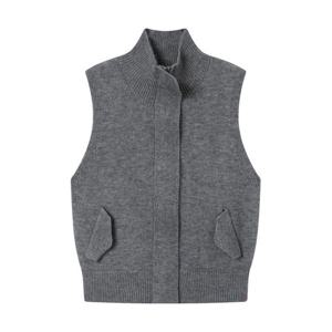 [보니스팍스]데일리 페이크 포켓 반 하이넥 베스트 (XP4VW009L0)