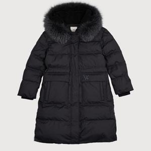 [올리비아로렌]MARIO후두 롱 덕다운점퍼VVCKD4WA461