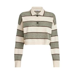 Brunello Cucinelli 스트라이프 패턴 폴로 셔츠 M16221605CQU70