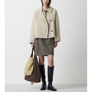 [쥬크]라마 블렌디드 숏 코트 Z254MSG501