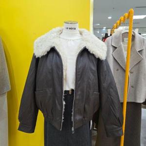 르피타 DP01 레자패딩재킷 L254BLJC54