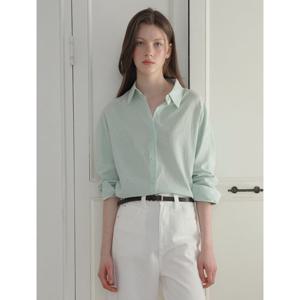 [위시드]데일리 클래식 스트라이프 긴팔 셔츠 (WICABL043)