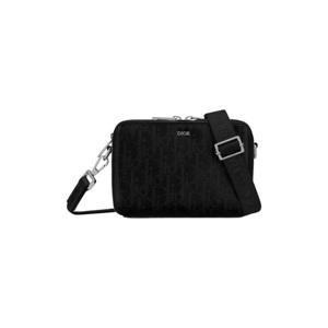 디올 메신저 파우치 디올 오블리크 갤럭시 카프스킨 블랙 2ESBC119VPD-H03E