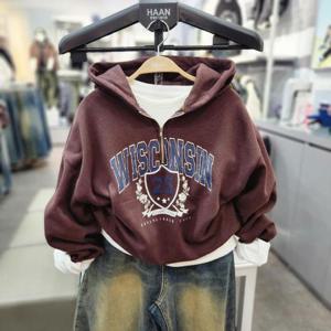 유솔 sh06 위스콘신기모세미크롭후드반집업 ULMH25TZ1