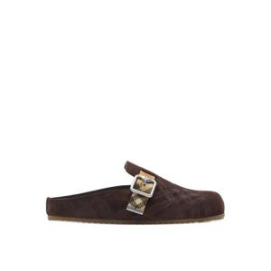 버버리 체크 패턴 버클 샌들 8114564