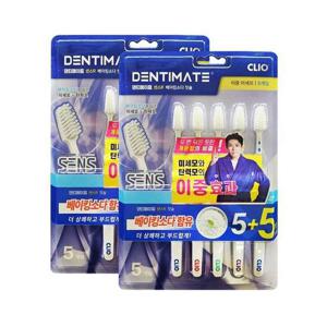 크리오 덴티메이트 센스R 이중미세모 칫솔 10입