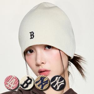 MLB 공용 나노 로고 노립 비니 3ABNB1456