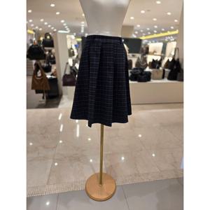 [에이비에프지]허리뒷밴딩 체크 미니개더 스커트 AGNA5HS31G