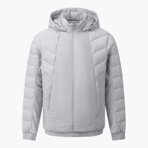 데상트골프패딩 JQS DP42MFDJO6-LGYG 남성 3-레이어드 테크니컬 패딩 LIGHT GREY