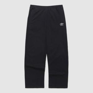 M 엄브로바지 LQC UQ123CFP18-BLK 에센셜 루즈 스트레이트 팬츠 / BLACK