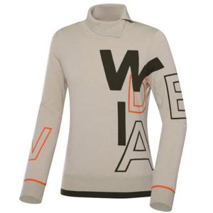 [와이드앵글]CO 로고 블럭 풀오버 방풍 스웨터 WWW23K13E2