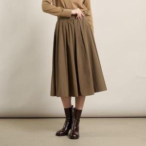 올앤선드리 세이브존07 플레어 셔링 스커트 A5F8S212