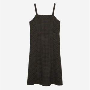 [써스데이아일랜드]멀티 체크 볼륨 레이어드 원피스 T258MOP235W