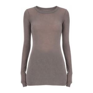 릭오웬스 슬림핏 크루넥 티셔츠 RP01F6202 MR34