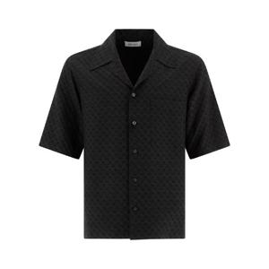 25SS 알렉산더 맥퀸 블랙 viscose blend 셔츠 814693QRABU1010 TP565497469