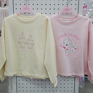 [로엠걸즈]티셔츠형 스웻셔츠RGMA2587C_IC