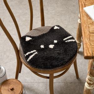 [모던하우스] L 깜냥이 터프팅 미니러그 겸 방석 35x32