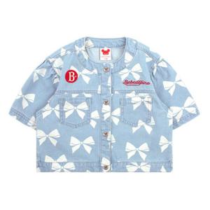 [베베드피노]올오버 리본 데님 크롭 자켓_BP51JK454-N