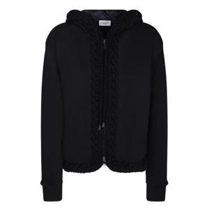 25FW 몽클레어 후드 티셔츠 8G00026899RB999 BLACK DOM