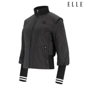 엘르골프 세이브존01 여성 소매 니트 포인트 패딩 점퍼 6K81351 199