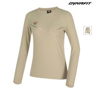 [다이나핏] (택가 139,000원) 라이트카키 여성 INSERT (인서트) 긴팔티 YWW24230K6