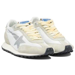 GOLDEN GOOSE 골든구스 25FW 마라톤 나일론 어퍼 실버 스타 (GWF00683 F005457 60466)