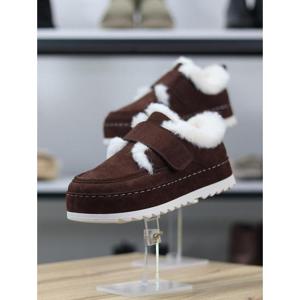 바이로쏘 세이브존06 퍼 안감 스웨이드 3.5cm 로퍼 (BY)25W128J73AH3